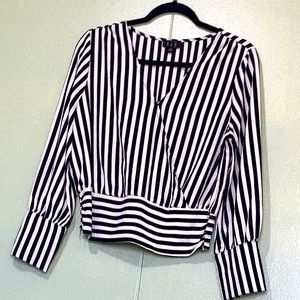 Black and white shirt